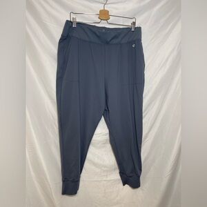 GAP Charcoal High-Waist Joggers